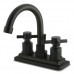 Kingston Brass KS8665DX Concord Lavatory Faucet  4-7/8"  Oil Rubbed Bronze - B0042G7U88